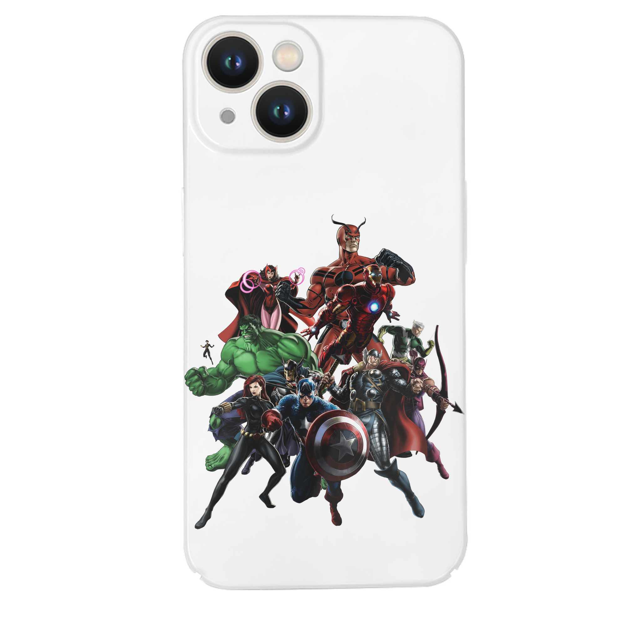 （画像用） アベンジャーズ The Avengers 【iPhone 14シリーズ対応】ハードケース